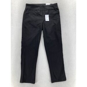 Croft & Barrow Pull On‎ Pants Womens 8 Short Effortless Stretch Straight Leg NWT